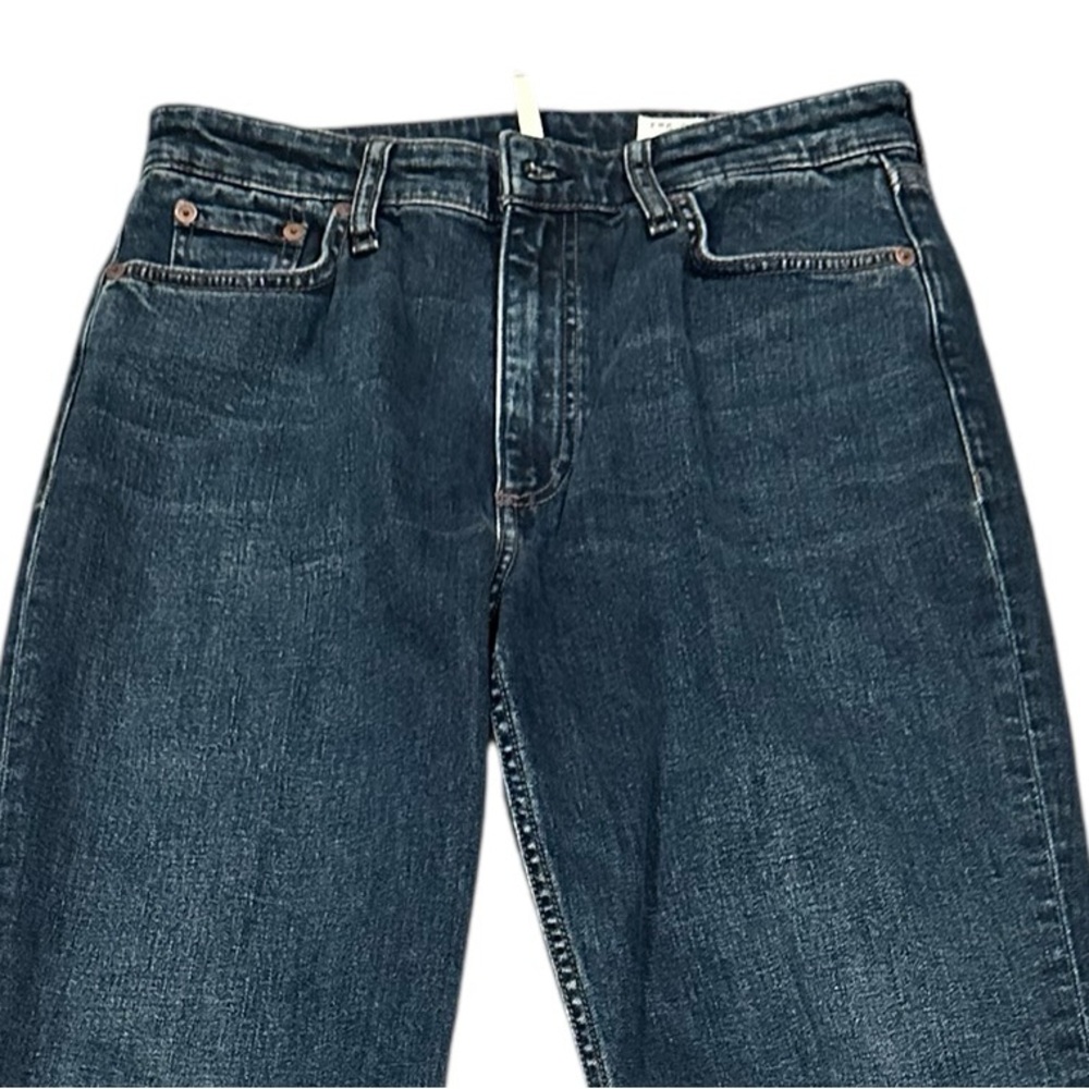 rag & bone Casey high rise ankle flare Dark Blue jeans pants westerncore 28 - Picture 5 of 12